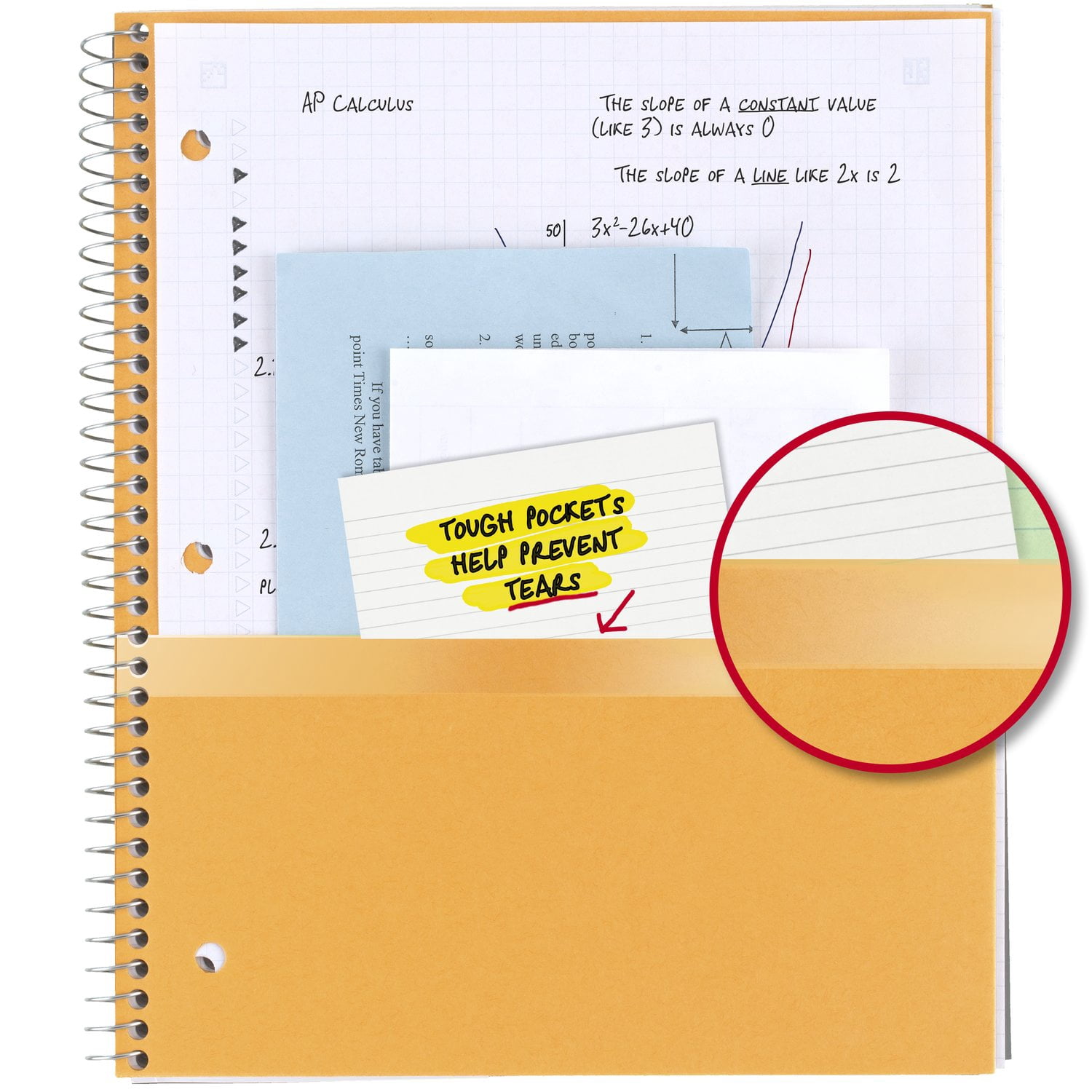 Five Star Cahier quadrillé 1 sujet 200 pages gris