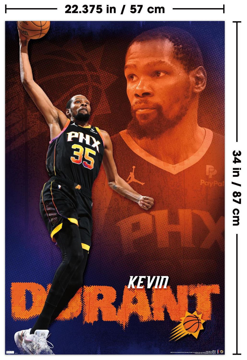 NBA Phoenix Suns - Kevin Durant 24
