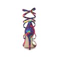 thumbnail image 2 of BLISSFUL STEP Sandales à Talons Aiguilles à Lacets Teinture sur Nœuds pour Femmes, 2 of 8