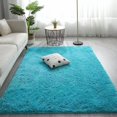 thumbnail image 1 of Cozival Shaggy Area Rug, Microfiber Shaggy Area Rug - Non-Slip Fuzzy Floor Mat for Bedroom/Living Room, Machine Washable Soft Carpet in Grey (60X90Cm), Non-Slip Floor Mat, A, 1 of 7