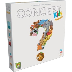 Concept Enfants: animaux – Le jeu coopératif de devinage pour les enfants – changements climatiques Edition – Âges 4+, par Asmodee / Repos Production