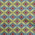 thumbnail image 1 of oneOone Georgette Viscose Multicolor Fabric Geometric Sewing Material Print Fabric by The Yard 42 Inch Wide, 1 of 4