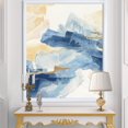 thumbnail image 2 of Designart Or métallisé Indigo II Art mural encadré, 2 of 3