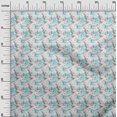 thumbnail image 3 of oneOone Polyester Spandex Dusty Teal Green Fabric Abstracts Sewing Craft Projects Fabric Prints By Yard 56 Inch Wide, 3 of 5