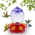 thumbnail image 4 of LSLJS Glass Feeder Stained Glass Hummingbird Feeder Bird Feeder Home Accessories, 4 of 6