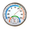 thumbnail image 1 of Hygrometer  Hygrometer Pointer Type Full Metal Multifunction Indoor  for Baby's Room Hospital Pharmacy, 1 of 6