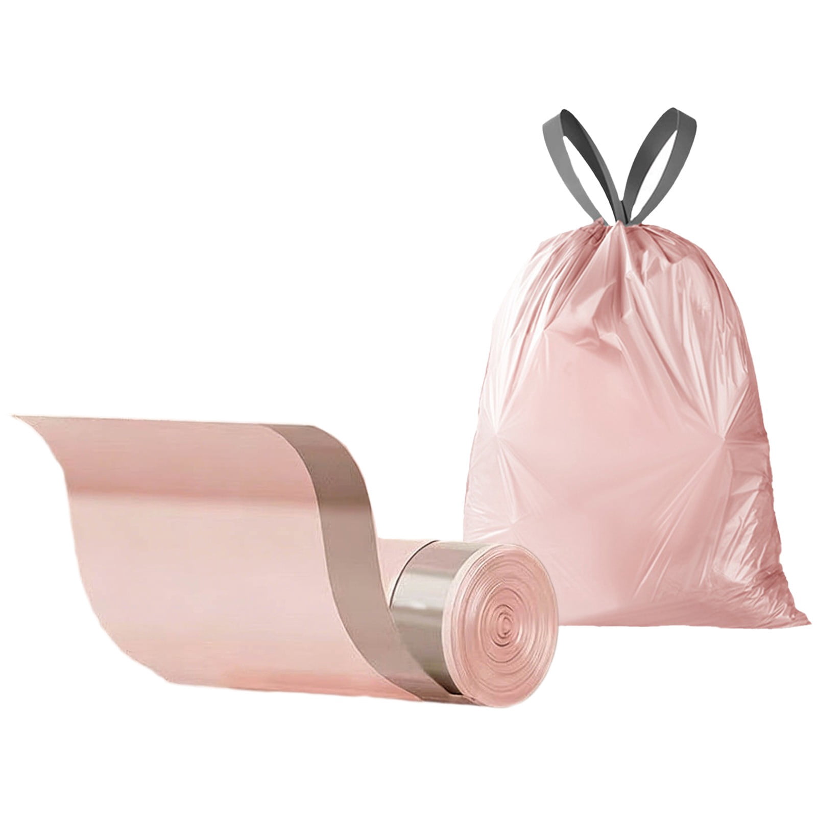 Fareti Drawstring Trash Bags, Household Garbage Bag Kitchen Large for Home, Kitchen, Dorm, Office