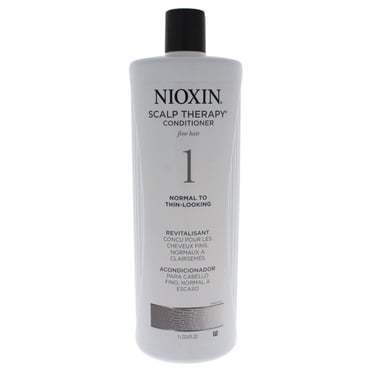 System 1 Thérapie du Cuir Chevelu pour Cheveux Fins Naturels Normaux - d'Apparence Fine par Nioxin pour Unisexe - 33,8 oz Sc