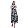 thumbnail image 1 of Bimba Robe Dos Nu Teinture sur Nœuds d'Été pour Fête, Col Licou, Tenue de Plage pour Femmes - Xxx-Grand, 1 of 1