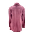 thumbnail image 5 of Yuyuzo Womens Cardigan Long Sleeve Irregular Hem Drape Open Front Knit Solid Color Cardigan Sweater Fall, 5 of 5