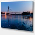 thumbnail image 2 of Moscow Bridge in Kiev Panorama - Cityscape Canvas Art Print, 2 of 3