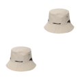 thumbnail image 1 of Thinsony Polyester Breathable Fisherman Cap For Sun Protection And Comfort Sunscreen Fisherman Cap Hat Summer cream-coloured 58cm 2Set, 1 of 6