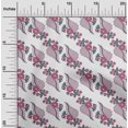 thumbnail image 1 of oneOone Tissu Popeline de Coton Imprimé Feuilles Bloc 42 Pouces de Large, 1 of 4
