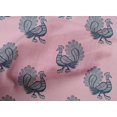 thumbnail image 4 of oneOone Cotton Poplin Fabric Peacock Block Fabric Prints By Yard 56 Inch Wide, 4 of 4