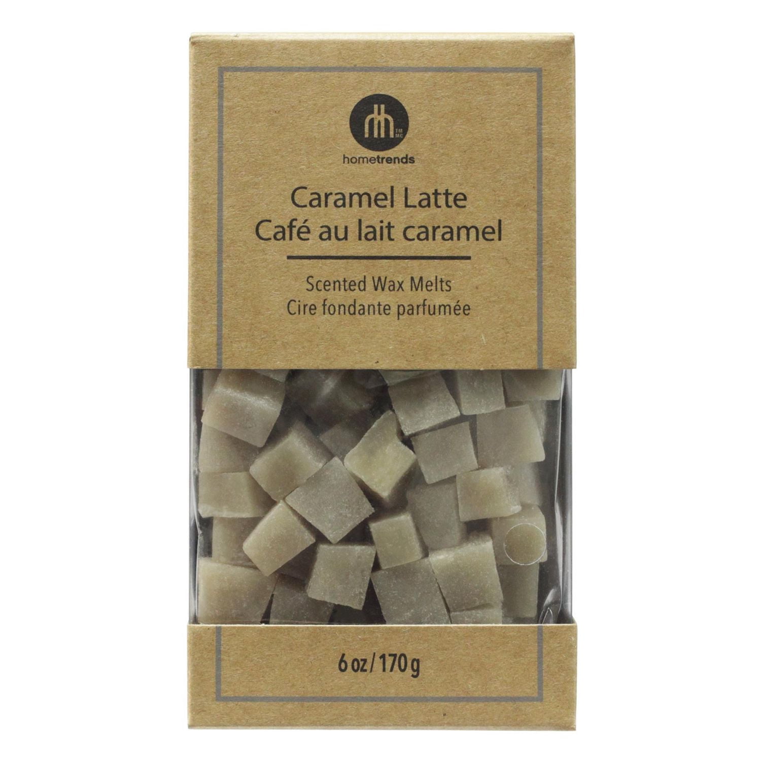 Hometrends 6oz Caramel Latte Scented Wax Melts