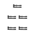 thumbnail image 2 of QualitChoice 1/2/3/5 2X Attaché Ceinture Ensemble Bagages Cils Sangle Cargo Cravate Stockage Randonnée Camping Boucle Longue Réglable Voyage Valise Noir/S 5PCS, 2 of 6