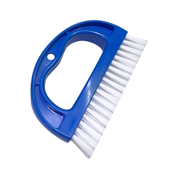 Stiff Grout Brush Scrubber Cleaning Bathroom Shower Grout Cleaner Brush For Tile Floors Blue