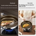 thumbnail image 4 of Hearth & Gear Nonstick Frying Pan For Everyday Cooking Durable Alloy Skillet With Smooth Ceramic Coating Even Heat Distribution Oven Induction Compatible Wide Pan Camping Cookware Non Stick Woks And, 4 of 7