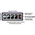 thumbnail image 2 of 8x24 Collage Black Gallery Picture Frame with Five 4x6 Inch Openings - Wide Molding - Includes Both Attached Hanging Hardware and Desktop Easel - Display Four 4 x 6 Photos Horizontal or Vertical, 2 of 4