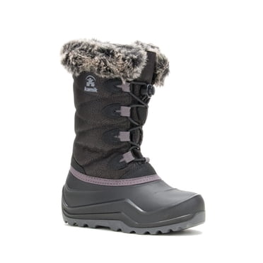 Kamik Girls' The Snowgypsy 4 Winter Boot Black - NF8998-BLK