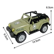 World War II military figures soldiers army building blocks assembly building blocks national army weapons children's toys,green