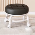 thumbnail image 1 of Dvkptbk Wheeled Low Stool for Home Use Universal Wheel Doorway Lazy Man Shoe Stool Multifunctional Seamstress Wheelchair Sitting Stool Small Stool Small Stools Home Essentials, 1 of 8