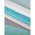thumbnail image 4 of Innerwin Robe T-Shirt Évasée pour Femme, Robe d'Été Tunique Ample Courte Mini, Bleu Vert m, 4 of 7