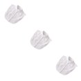 thumbnail image 4 of QualitChoice Simple Design Solid Color False Collar Formal Fashion Chiffon Fake Half Shirt Decorative Detachable Lapel Clothing Decor White Stand 3PCS, 4 of 6