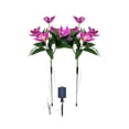 thumbnail image 1 of TIMIFIS Decorative Lights Solar Flower Lights Outdoor, Solar Flowers Garden Decorative Lights LED Stake Lights Auto On/Off Bright up to 8 Hrs Lighting & Ceiling, 1 of 5