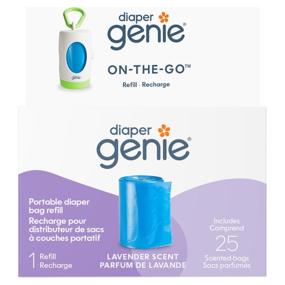 Diaper Genie Recharge pour Sac à Couches Portatif