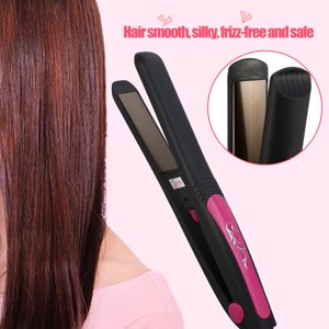 Hair Straightener,Kemei Rapid Heating Ceramic Hair Straightening Iron Electric Hair Straightening Iron Rugged and Tough