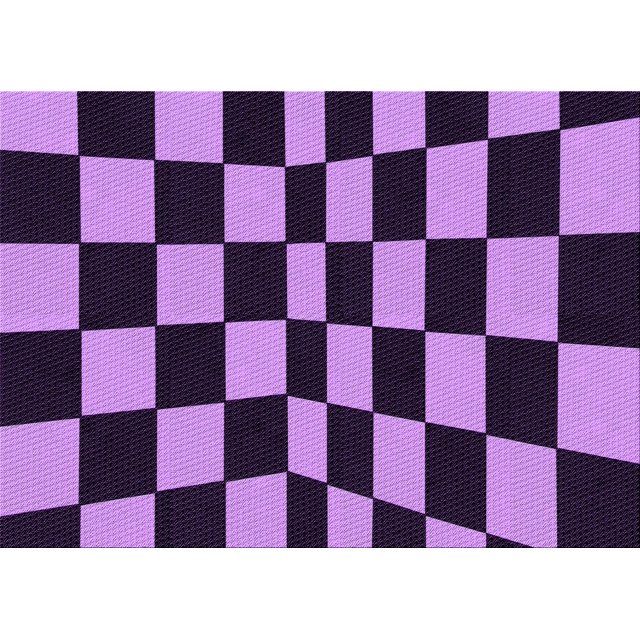 Ahgly Company Machine Washable Indoor Rectangle Transitional Heliotrope Purple Area Rugs, 5' x 8'