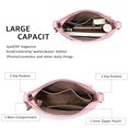 thumbnail image 2 of KL928 Crossbody Bags for Women Shoulder Bag Multi Pocket Soft PU Washed Leather Purse, 2 of 4