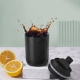 thumbnail image 3 of Water Cup with Straw and Lid Mini Coffee Cup Stainless Steel Portable Water Cup Insulating Cup Fashion Gift Cup Stainless Steel Containers with Lids Stainless Steel Cup with Straw, 3 of 3