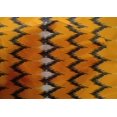 thumbnail image 4 of oneOone Tissu en Coton et Soie Imprimé Chevron Ikat BTY 42 Pouces de Large, 4 of 4