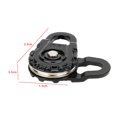thumbnail image 3 of Garosa RC Car Winch Snatch Block, Winch Snatch, 1 pcs Black Metal Racing Heavy Duty Winch Snatch Block for 1:10 RC Car Parts, 3 of 8