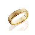 thumbnail image 2 of Bague Alliance pour Homme 6 mm Ajustement Confortable en Or 14 K, 2 of 3