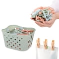 thumbnail image 1 of Colorful Windproof Socks Clothes Quilt Clips, 30 Laundry Clips, Plastic Material, Strong Clamping Ability, With Storage Basket, Suitable For Bedroom, Bathroom, Outdoor, 1 of 6