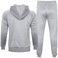 thumbnail image 2 of Men's Casual Tracksuit Set Long Sleeve Full-Zip Running Jogging Athletic Sweat Suits, 2 of 9