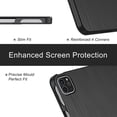 thumbnail image 5 of SuperShield Smart Folio Case for iPad mini 7 A17 Pro 2024/ Mini 6 2021 8.3 Inch, Hard Back Cover for iPad mini 8.3" 7th Gen A2995/A2996/A2993/6th Gen A2567 A2568 A2569 - Blue, 5 of 5