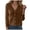 Coffee, variant on Splozh Work Sweaters for Women Printed Casual Cardigan Long Sleeved Top Cardigan Jacket Top Black,L