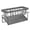 Gray 4F7, variant on UsTZtai Stainless Steel Kitchen Sink Storage Rack, Non-Perforated Cloth Seasoning Organizer with Hanging Pole, Sink Faucet Shelf for Cleaning Tools