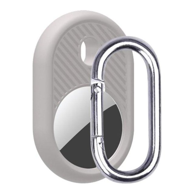 Housse de Protection en Silicone Anti-Perte Compatible pour la Couverture de Tracker de Localisation Souple de Protecteur Anti-Perte d'Airtags