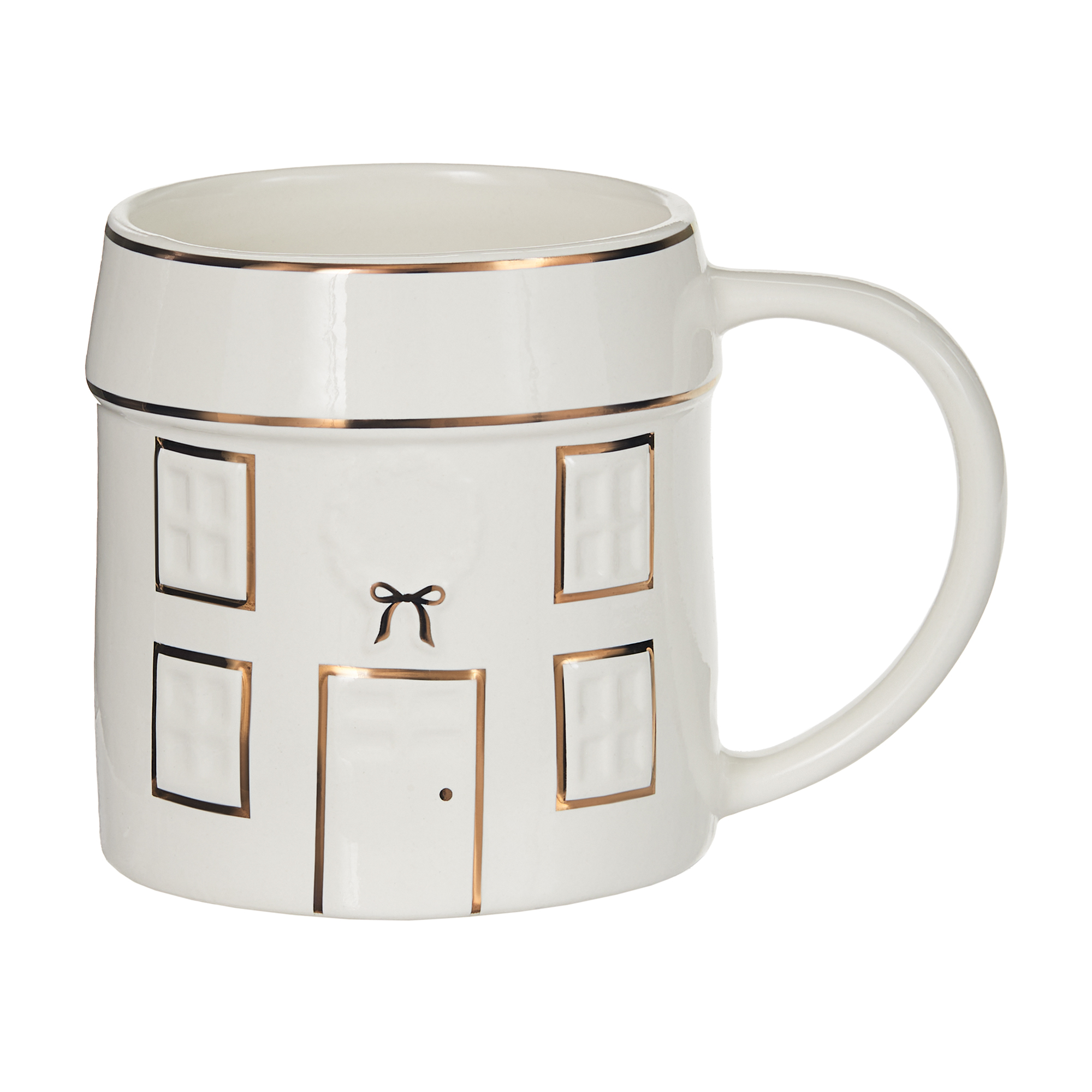 Tasse Fraîche à motif de maison des fêtes