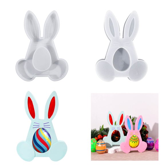 Danhjin Dropper Mold Easter Whole Family Silica Gel Mould Aromatherapy Candle Mould Resin Molds