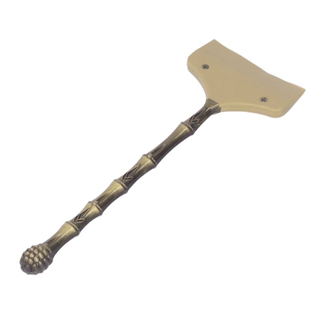 Tea Tray Water Scraper, High Hardness Soft Head Tea Tray Cleaning Brush Alloy Handle Anti Rust Simple Generous For Home Green