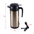 thumbnail image 2 of 12V Electric Heating Cup Car Heating Cup, Car Travel Heating Mug, For Travel Use In-car Use, 2 of 8