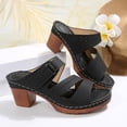 thumbnail image 4 of LSLJS Sandales de Plage pour Femmes, Mode Décontractée d'Été, Ajourées, à une Bride, Talon Compensé, Couture, Chaussures pour Femmes, Cadeaux pour Femmes, 4 of 9
