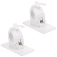 thumbnail image 3 of 2pcs Self Adhesive Universal Curtain Rod Brackets Hooks Holders, 3 of 8