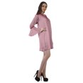 thumbnail image 4 of Moomaya Robes Mini Imprimées à Col en V pour Femmes Manches à Volants Robes de Plage pour Femmes, 4 of 4